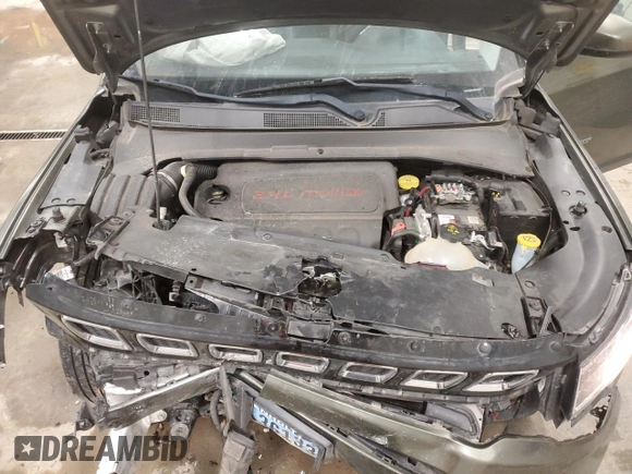 2018 Jeep Compass Latitude with VIN 3C4NJDBB9JT349493, listed as a Copart auction lot 80342714 with 56,041 mi miles and Salvage Title. Bid and sale history available at carsss.com. Image 12.