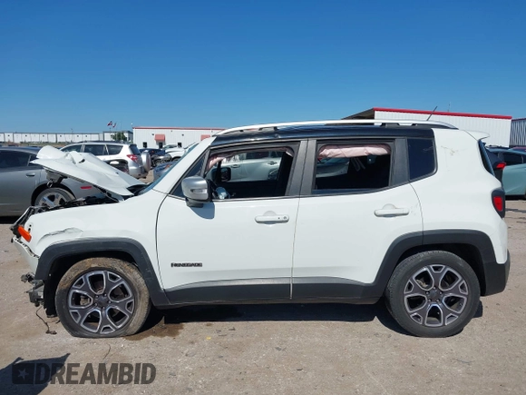 2017 Jeep Renegade Limited with VIN ZACCJADB8HPE98918, listed as a IAAI auction lot 42242652 with 138,389 mi miles and . Bid and sale history available at DreamBid. Image 14.