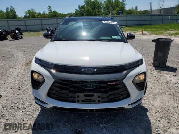 2021 Chevrolet TrailBlazer RS with VIN KL79MUSL8MB146163, listed as a Copart auction lot 56364104 with 48,667 mi miles and . Bid and sale history available at DreamBid. Image 5.