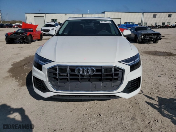 2022 Audi Q8 Premium Plus with VIN WA1BVBF16ND017319, listed as a Copart auction lot 79760844 with 15,157 mi miles and Salvage Title. Bid and sale history available at carsss.com. Image 5.