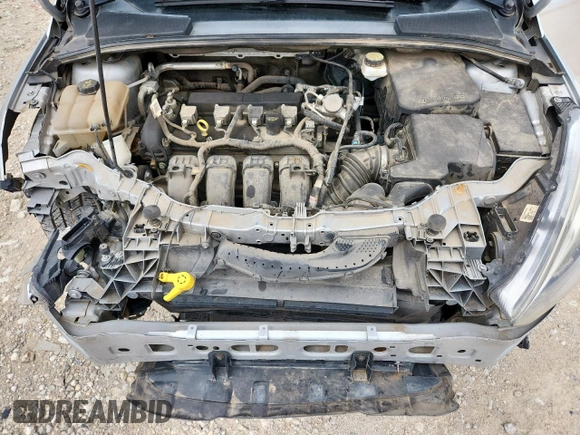 2017 Ford Focus Titanium with VIN 1FADP3N28HL346418, listed as a Copart auction lot 63507125 with 107,761 mi miles and Salvage title. Bid and sale history available at DreamBid. Image 12.
