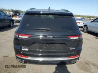 2023 Jeep Grand Cherokee Overland with VIN 1C4RJHDG7P8740876, listed as a Copart auction lot 55253815 with 29,155 mi miles and Salvage title. Bid and sale history available at DreamBid. Image 6.