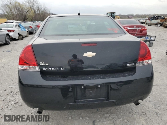 2015 Chevrolet Impala LT with VIN 2G1WB5E32F1161962, listed as a Copart auction lot 51287135 with 51,824 mi miles and Salvage title. Bid and sale history available at DreamBid. Image 6.