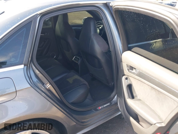 2014 Audi S4 Premium Plus with VIN WAUBGAFLXEA075296, listed as a IAAI auction lot 41527234 with 113,191 mi miles. Bid and sale history available at carsss.com. Image 8.