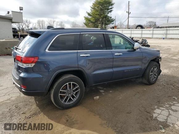2021 Jeep Grand Cherokee 80th Anniversary with VIN 1C4RJFBG1MC817208, listed as a Copart auction lot 44196775 with 25,362 mi miles and Salvage Title. Bid and sale history available at DreamBid. Image 3.
