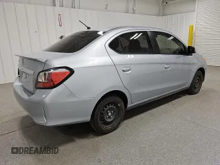 2023 Mitsubishi Mirage G4 ES with VIN ML32FUFJ4PHF02333, listed as a Copart auction lot 50814795 with 27,429 mi miles and Clean Title. Bid and sale history available at carsss.com. Image 3.
