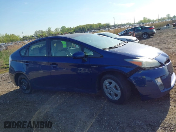 2011 Toyota Prius I with VIN JTDKN3DU1B1410358, listed as a IAAI auction lot 42244411 with 178,955 mi miles and . Bid and sale history available at DreamBid. Image 13.