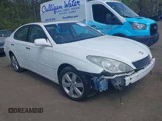 2005 Lexus ES 350 with VIN JTHBA30G455137732, listed as a IAAI auction lot 42060306 with 160,573 mi miles and . Bid and sale history available at DreamBid. Image 1.