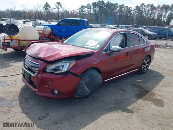 2017 Subaru Legacy Sport with VIN 4S3BNAS67H3065620, listed as a IAAI auction lot 41837936 with 141,488 mi miles. Bid and sale history available at carsss.com. Image 17.