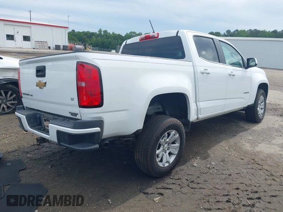 2020 Chevrolet Colorado 2WD LT with VIN 1GCGSCENXL1175353, listed as a IAAI auction lot 42224175 with 73,104 mi miles and . Bid and sale history available at DreamBid. Image 4.