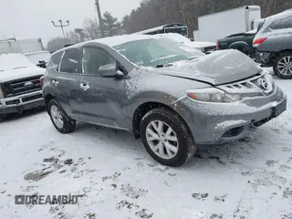 2013 Nissan Murano SL with VIN JN8AZ1MW6DW306030, listed as a IAAI auction lot 41848732 with 113,923 mi miles. Bid and sale history available at carsss.com. Image 1.