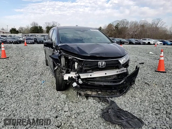 2024 Honda Odyssey Touring with VIN 5FNRL6H81RB027363, listed as a Copart auction lot 49945945 with Not Provided miles and Salvage Title. Bid and sale history available at carsss.com. Image 12.