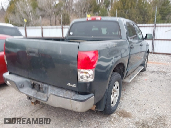 2007 Toyota Tundra SR5 with VIN 5TBDV54137S478500, listed as a IAAI auction lot 41501997 with 364,265 mi miles. Bid and sale history available at carsss.com. Image 4.