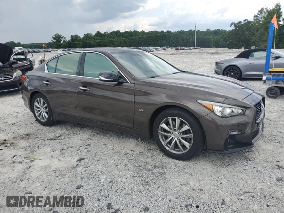 2017 Infiniti Q50 Premium z VIN JN1EV7AP7HM735755, wystawiony jako Copart lot #60472625 z przebiegiem 90 016 mil mil oraz Czysty tytuł • Clean title. Historia ofert i sprzedaży dostępna na DreamBid. Obrazek 4.
