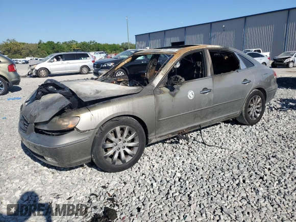 2009 Hyundai Azera Limited с VIN KMHFC46F89A380700, выставлен на аукционе Copart как лот 48611085 с пробегом Не указан миль и Списание • Salvage title. История ставок и продаж доступна на DreamBid. Изображение 1.