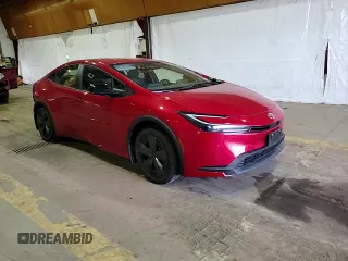 2024 Toyota Prius LE with VIN JTDADABU6R3012325, listed as a Copart auction lot 48787865 with 18,797 mi miles and Salvage Title. Bid and sale history available at carsss.com. Image 14.