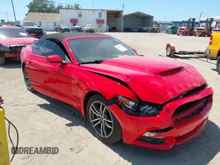 2017 Ford Mustang EcoBoost Premium z VIN 1FATP8UH5H5254430, wystawiony jako IAAI lot #42074363 z przebiegiem 89 735 mil mil oraz . Historia ofert i sprzedaży dostępna na DreamBid. Obrazek 1.