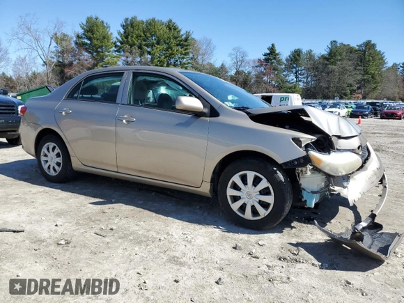 2009 Toyota Corolla with VIN 2T1BU40E99C030150, listed as a Copart auction lot 52578555 with 252,721 mi miles and Clean Title. Bid and sale history available at carsss.com. Image 4.