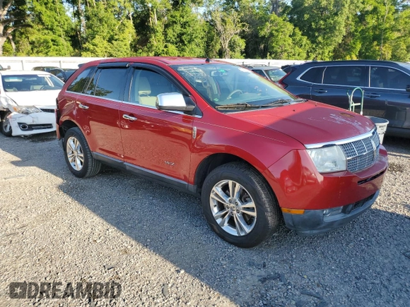 2010 Lincoln MKX with VIN 2LMDJ6JCXABJ27364, listed as a Copart auction lot 52365545 with 140,150 mi miles and Salvage Title. Bid and sale history available at carsss.com. Image 4.