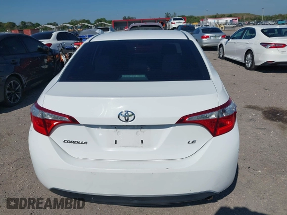 2015 Toyota Corolla L with VIN 2T1BURHE1FC252615, listed as a IAAI auction lot 41884936 with 113,805 mi miles and . Bid and sale history available at DreamBid. Image 16.