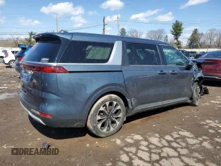 2022 Kia Carnival EX with VIN KNDNC5H39N6062087, listed as a Copart auction lot 49691475 with 84,779 mi miles and Salvage Title. Bid and sale history available at DreamBid. Image 3.