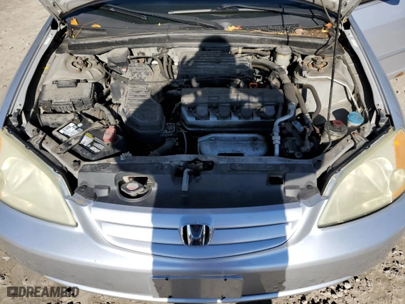 2003 Honda Civic LX with VIN 1HGES16603L037779, listed as a Copart auction lot 76806754 with 127,692 mi miles and Clean Title. Bid and sale history available at carsss.com. Image 11.