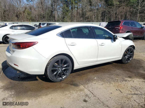 2016 Mazda Mazda6 i Grand Touring with VIN JM1GJ1W55G1430258, listed as a Copart auction lot 48597125 with 182,676 mi miles and Salvage Title. Bid and sale history available at carsss.com. Image 3.