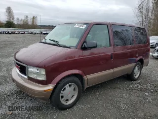 2003 GMC Safari with VIN 1GKEL19X63B510272, listed as a Copart auction lot 75436594 with 31,989 mi miles and Salvage Title. Bid and sale history available at carsss.com. Image 1.