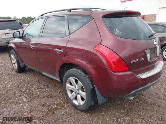 2006 Nissan Murano SL with VIN JN8AZ08T56W409775, listed as a IAAI auction lot 41930473 with 263,551 mi miles. Bid and sale history available at carsss.com. Image 3.