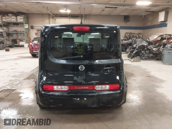 2009 Nissan Cube 1.8 SL with VIN JN8AZ28R59T118635, listed as a IAAI auction lot 40705684 with 188,365 mi miles. Bid and sale history available at carsss.com. Image 17.