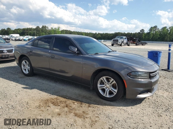 2015 Dodge Charger SE with VIN 2C3CDXBG5FH813332, listed as a Copart auction lot 55855575 with 186,353 mi miles and Clean Title. Bid and sale history available at carsss.com. Image 4.