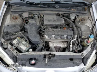2001 Honda Civic LX with VIN 2HGES16531H537372, listed as a Copart auction lot 53040894 with 55,726 mi miles and Salvage Title. Bid and sale history available at carsss.com. Image 12.