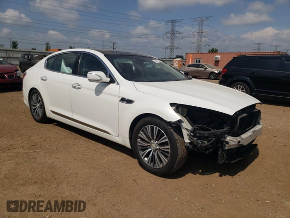 2016 Kia K900 Premium with VIN KNALT4D30G6031379, listed as a Copart auction lot 68472634 with 65,668 mi miles and Salvage Title. Bid and sale history available at carsss.com. Image 4.