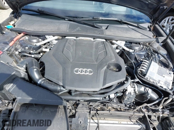 2022 Audi A6 Prestige with VIN WAUM2BF25NN032899, listed as a IAAI auction lot 41728685 with 48,722 mi miles. Bid and sale history available at carsss.com. Image 10.