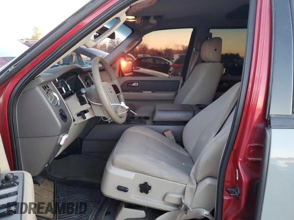 2007 Ford Expedition Max XLT with VIN 1FMFK16587LA37671, listed as a Copart auction lot 87729795 with 143,723 mi miles and Salvage title. Bid and sale history available at DreamBid. Image 7.