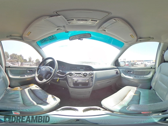 2002 Honda Odyssey EX-L with VIN 2HKRL189X2H530814, listed as a Copart auction lot 62280465 with 270,080 mi miles and Salvage title. Bid and sale history available at DreamBid. Image 15.