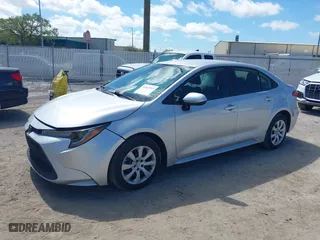 2021 Toyota Corolla LE with VIN JTDEPMAE0MJ119069, listed as a IAAI auction lot 41847095 with 51,561 mi miles. Bid and sale history available at carsss.com. Image 17.