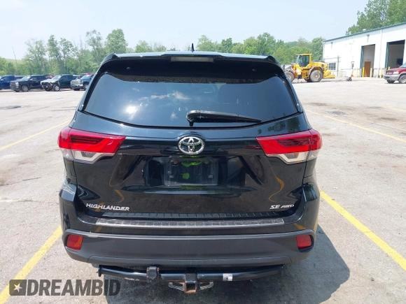 2018 Toyota Highlander SE with VIN 5TDJZRFH6JS496061, listed as a IAAI auction lot 42438105 with 76,637 mi miles and . Bid and sale history available at DreamBid. Image 16.
