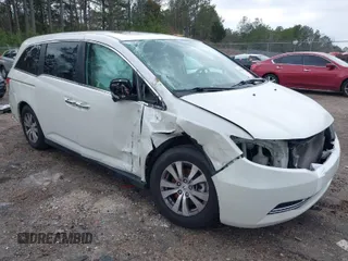 2014 Honda Odyssey EX-L z VIN 5FNRL5H63EB088619, wystawiony jako IAAI lot #41564706 z przebiegiem Nie podano mil oraz . Historia ofert i sprzedaży dostępna na DreamBid. Obrazek 1.