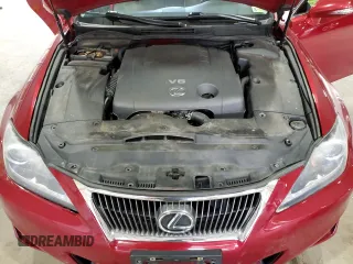 2012 Lexus IS 250 with VIN JTHCF5C24C5054431, listed as a Copart auction lot 48362825 with Not Provided miles and Salvage Title. Bid and sale history available at DreamBid. Image 11.