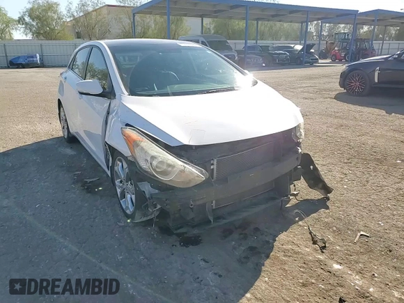 2013 Hyundai Elantra GT w/Blue Int with VIN KMHD35LE8DU052810, listed as a Copart auction lot 72935104 with 101,211 mi miles and Salvage Title. Bid and sale history available at carsss.com. Image 11.