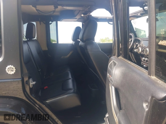 2016 Jeep Wrangler Unlimited Sahara with VIN 1C4BJWEG8GL253803, listed as a IAAI auction lot 42296118 with 163,463 mi miles and . Bid and sale history available at DreamBid. Image 8.