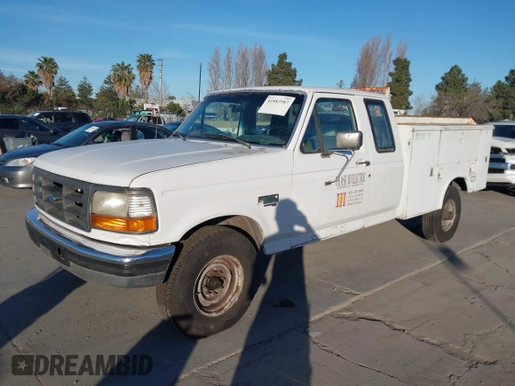 1997 Ford F-250 with VIN 1FTHX25F6VEB42547, listed as a IAAI auction lot 41883987 with 306,882 mi miles and . Bid and sale history available at DreamBid. Image 2.