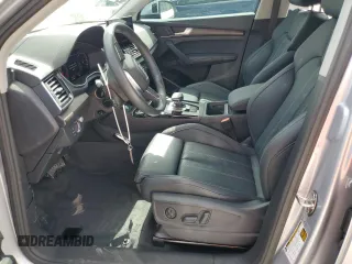 2023 Audi Q5 S line Prestige with VIN WA1FAAFY7P2061803, listed as a Copart auction lot 59907565 with 14,614 mi miles and Salvage title. Bid and sale history available at DreamBid. Image 7.
