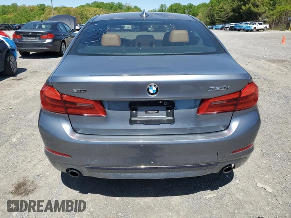 2017 BMW 5 Series 530i xDrive with VIN WBAJA7C37HG906940, listed as a Copart auction lot 54216855 with 110,103 mi miles and Clean Title. Bid and sale history available at carsss.com. Image 6.