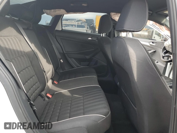 2024 Volkswagen Jetta Sport with VIN 3VWBM7BU6RM007967, listed as a Copart auction lot 57858955 with 14,088 mi miles and Salvage title. Bid and sale history available at DreamBid. Image 10.