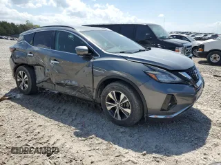 2019 Nissan Murano S with VIN 5N1AZ2MJ9KN122219, listed as a Copart auction lot 51909995 with 61,598 mi miles and Salvage Title. Bid and sale history available at DreamBid. Image 4.