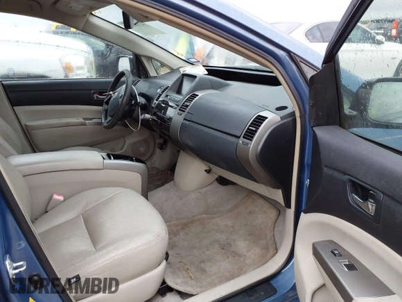 2007 Toyota Prius with VIN JTDKB20U777629371, listed as a IAAI auction lot 42160240 with 171,984 mi miles. Bid and sale history available at carsss.com. Image 5.