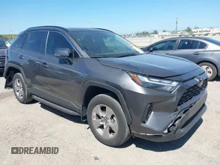 2023 Toyota RAV4 XLE with VIN 2T3W1RFV2PW250599, listed as a IAAI auction lot 41738576 with 40,111 mi miles. Bid and sale history available at carsss.com. Image 1.