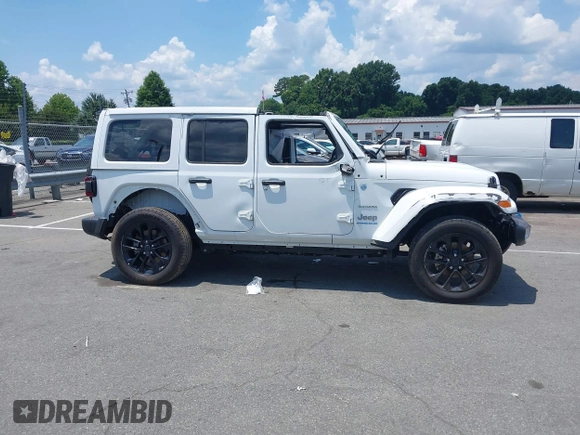 2024 Jeep Wrangler Sahara with VIN 1C4RJXP64RW270463, listed as a IAAI auction lot 42598295 with 36,251 mi miles and . Bid and sale history available at DreamBid. Image 13.